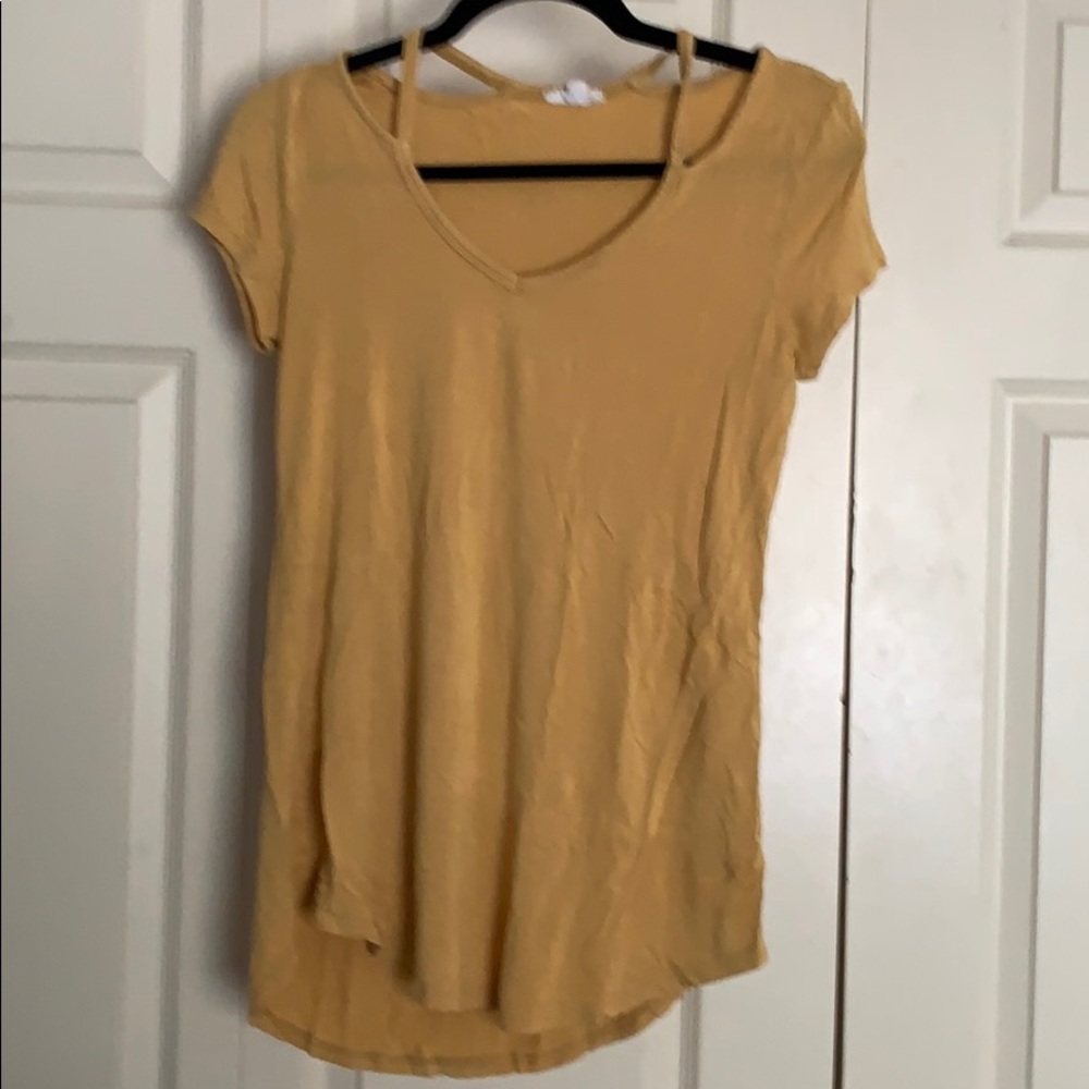 Yellow shirt